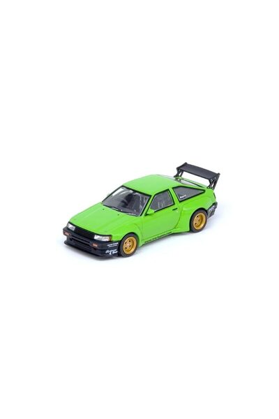 OEM Model car Toyota Ae86 Levin Pandem Rocket Bunny Green 1:64 Inno64