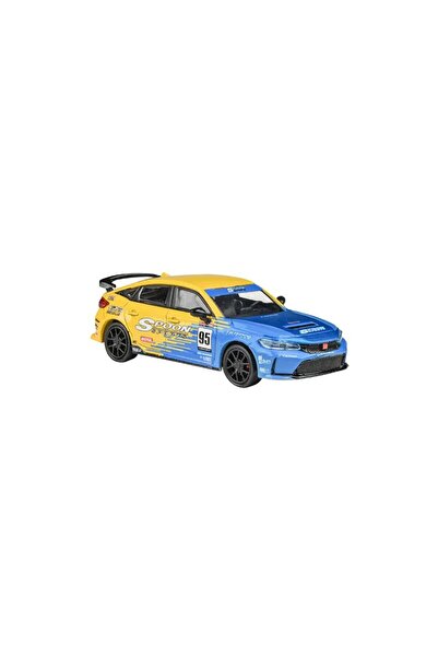 OEM Macheta auto Honda Civic Type R FL5 Spoon Livery Yellow/Blue LHD 1:64 Para64