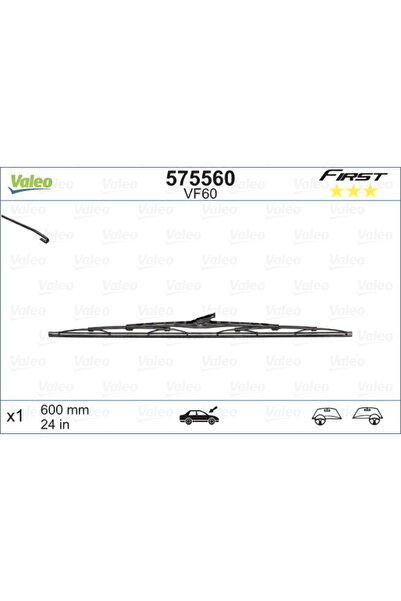 VALEO Lamelă ștergătoare 575560