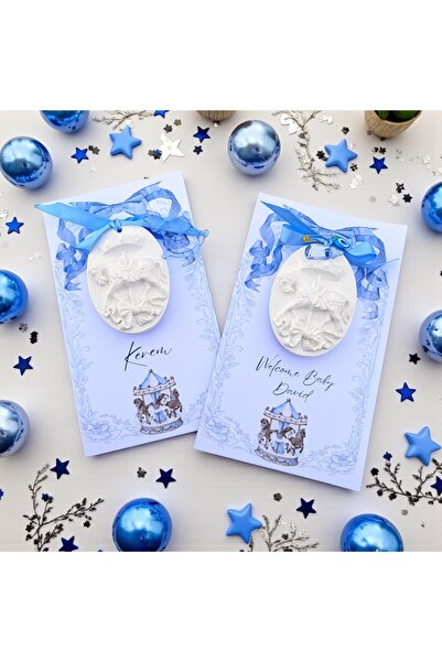 NUNU EVENT Premium Hoş Geldin Bebek Magnet Seti – 6 Adet (3+3 Karışık)