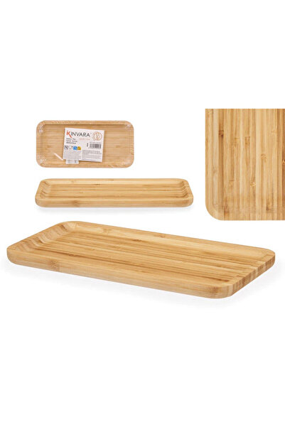 kinvara Rectangular serving tray, 30x15 cm, Bamboo, durable, easy to clean, n...
