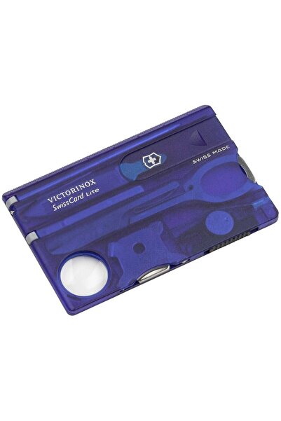Victorinox SWISSCARD LITE μπλε διαφανές