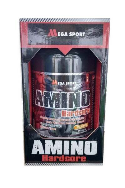 MegaSport Mega Sport Amino core, Banana Flavour, 325 Tablets