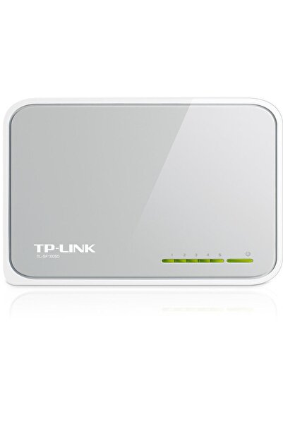 Universal محول شبكة تي بي-لينك TL-SF1005D بخمسة منافذ 10/100 مع غلاف بلاستيكي