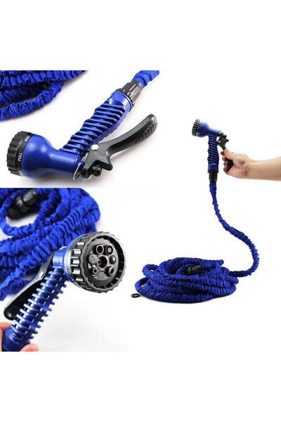MeriMag Expandable Garden Hose with Included Accessories 60 m