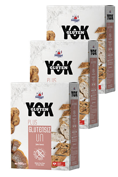 Sinangil Glutensiz Un Plus 500 gr x 3 Adet