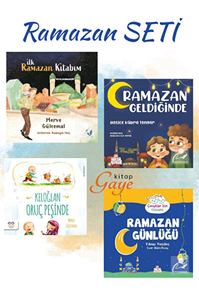 Nesil Çocuk Yayınları كتابي الأول لرمضان - عندما يأتي رمضان - مطاردة كيلوغلان...