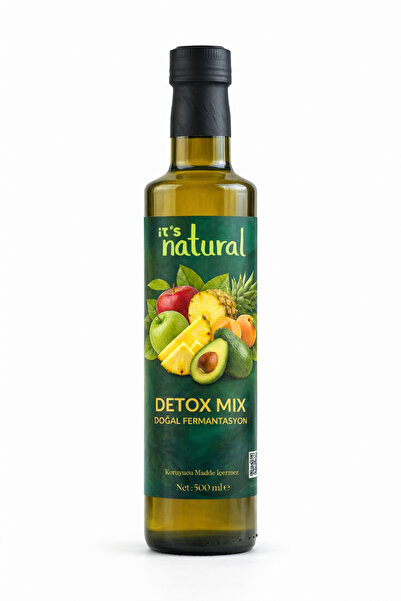 it's Natural Detox Mix 500 ml Doğal Fermantasyon Detox Sirkesi