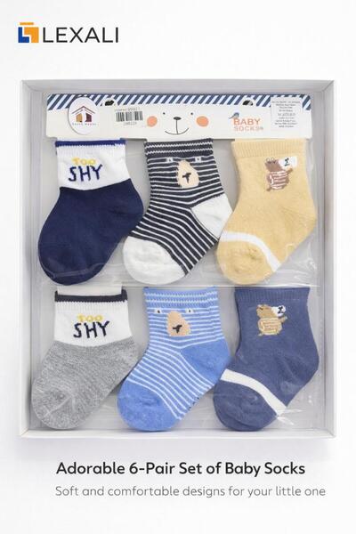 Lexaly Baby socks (newborn) 12 pieces