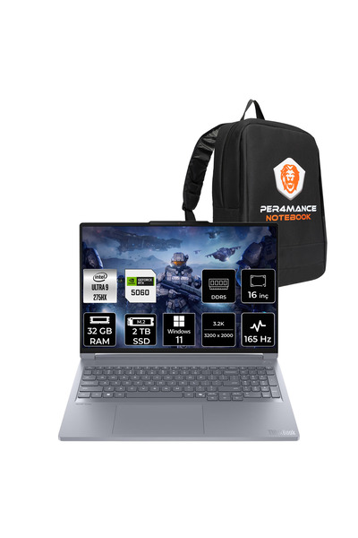 LENOVO ThinkBook 16P G6 Ultra9 275HX 32GB 2TB SSD RTX5060/8GB 115W 16" 3.2K 1...