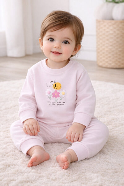 Ministil-bebeğinizin ilk stili طقم بناتي موسمي مكون من قطعتين بطبعة زهور من A...