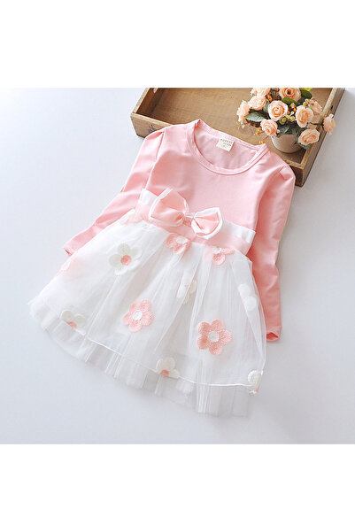 GENERAL Girls' dress with a modern design, sizes 18 months to 3 years