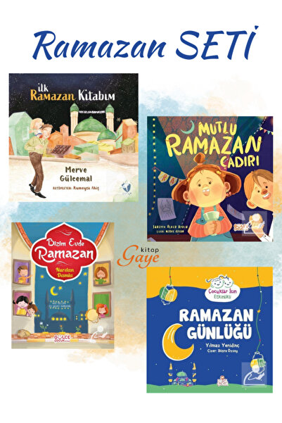 Nesil Çocuk Yayınları كتابي الأول لرمضان - خيمة رمضان السعيدة - رمضان في منزل...