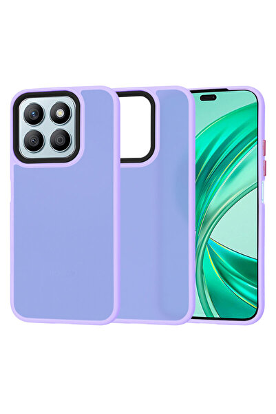 Techsuit Carcasă Honor X8b seria HaloFrost, violet deschis