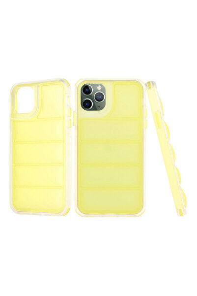 Techsuit iPhone 11 Pro Max Wave Shield Case, Yellow