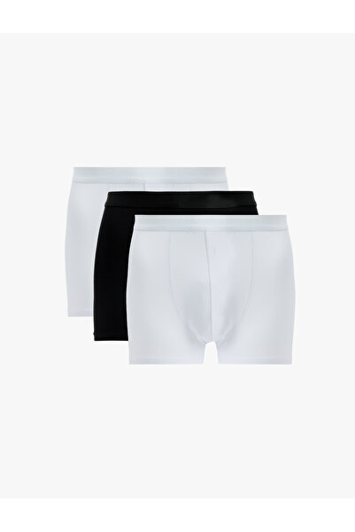 Koton Basic Cotton 3 Piece Boxer Set
