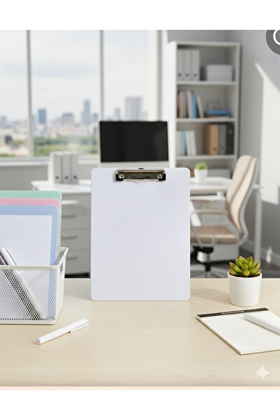 Flow Sekreterlik & Kilitli Dosya Düzenleyici A4 Beyaz