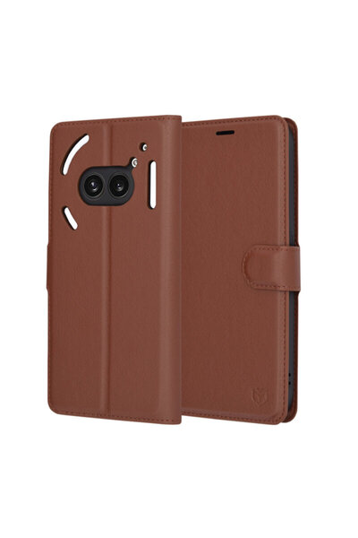 Techsuit Leather Folio for Nothing Phone (2a), brown