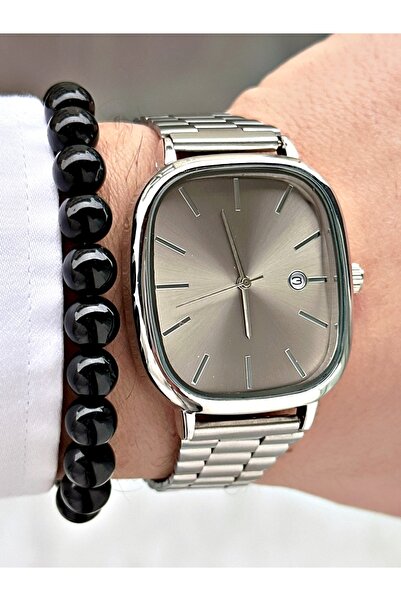 Tisaati ساعة يد رجالية فاخرة بتصميم خاص من سلسلة إصدارات محدودة مع سوار معدني...