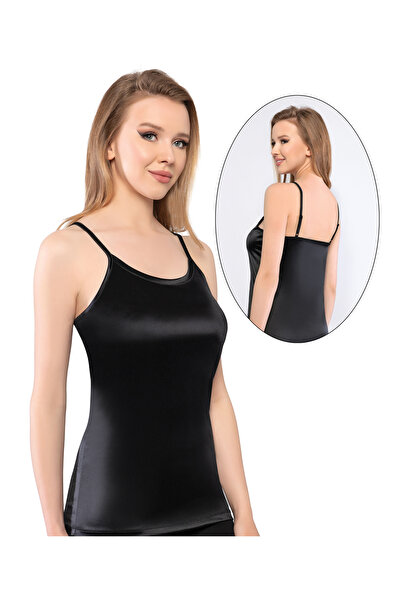 Belinay Satin tank top with adjustable straps – 6022
