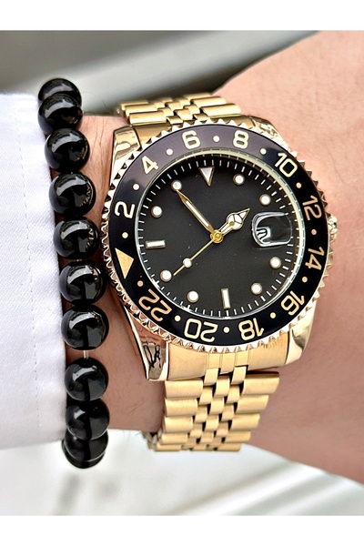 Tisaati ساعة يد رجالية فاخرة بتصميم خاص من سلسلة بوزو تحت الأرضية مع سوار معد...