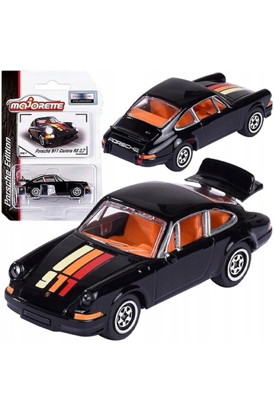 JPT Porsche 911 Carrera RS 2.7 Black 1:64 Die-Cast Model