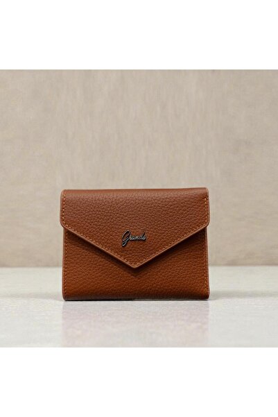 Grande Дамски портфейл от естествена кожа, малък размер