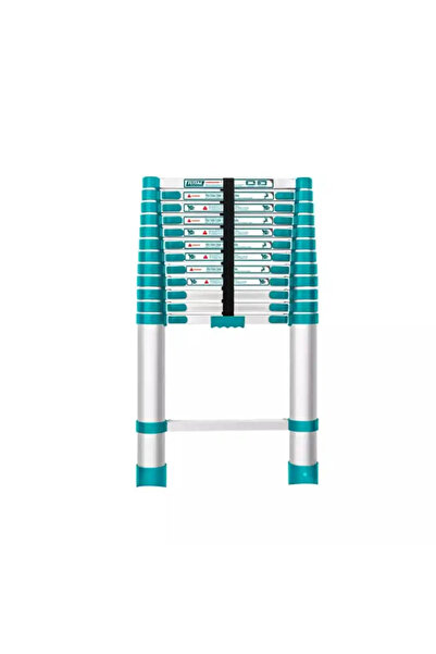 TOTAL Alüminyum Teleskopik 12 Basamak Merdiven THLAD08121