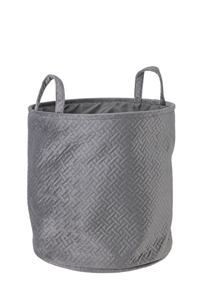 Bizzotto Coș de depozitare textil gri Averill 30x30 cm