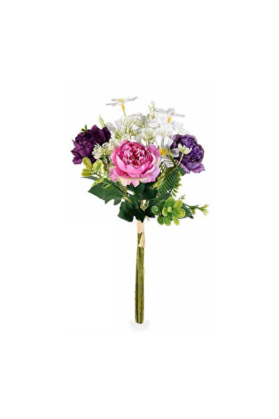 Decorer Buchet flori artificiale multicolore 36 cm