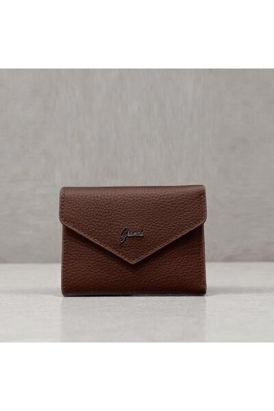 Grande Дамски портфейл от естествена кожа, малък размер