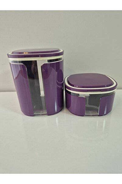 Tupperware Hanımeli 2-Pack Purple Storage Containers