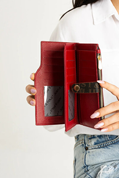 Just Polo Women's New Season Printed Wallet, Suitable for Daily Combinations