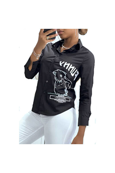 May shirt C040N, black color,