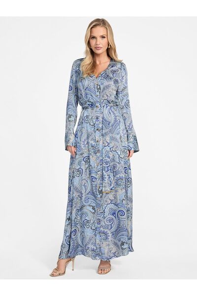 Guess Marciano long paisley dress