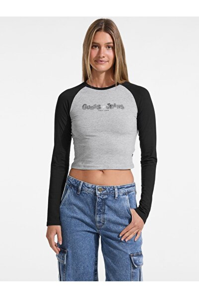 Guess تي شيرت مطبوع