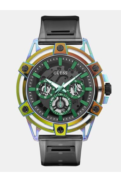 Guess Mens Black Multi-function Watch