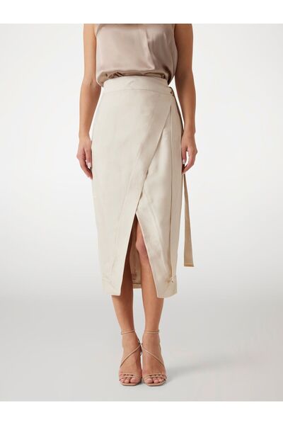 Guess Marciano jacquard wrap midi skirt