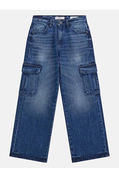 Guess OVERSIZE CARGO RIGID DNM PANTS