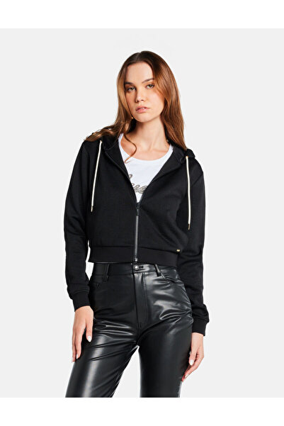 Guess All-over logo full zip hoodie
