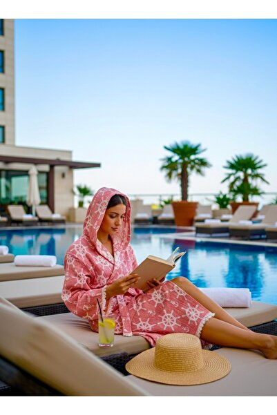 tarzQeen peştemal 100% pamuk Jagar Müslin Kapşonlu bornoz marine gemi dümen s...