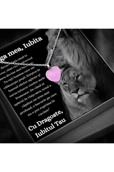 OEM Special Gift Set Stainless Steel Necklace and Quartz Pendant