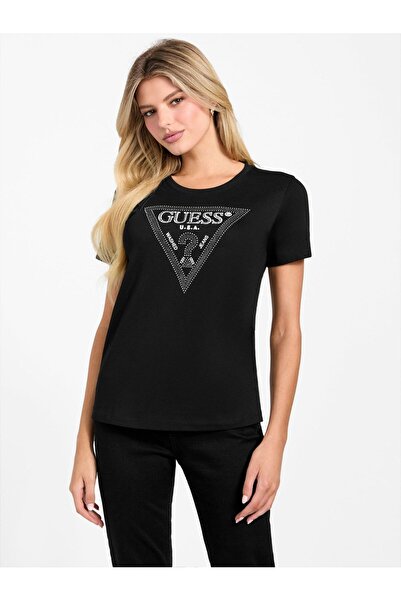 Guess Triangle logo T-shirt