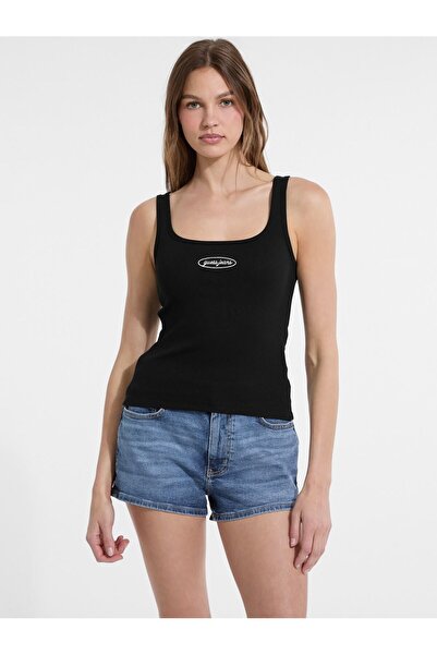 Guess Embroidered Logo Tank Top