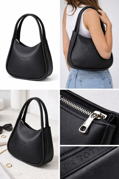 change time the tote bag Soft Deri Görünümlü The Tote Bag Çanta