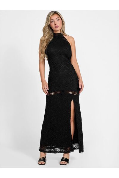 Guess فستان ماكسي دانتيل من الدانتيل