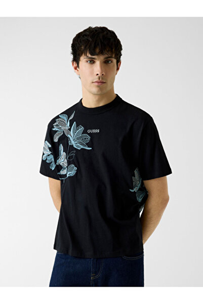 Guess Printed maxi t-shirt