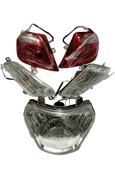 Volta ÜÇ TEKERLEKLİ ELEKTRİKLİ MOTOR FAR STOP SİNYAL LAMBASI SETİ