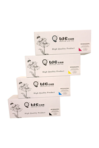Wecan WECAN-230A Compatible Color Toner Cartridge Set for HP Color LaserJet P...