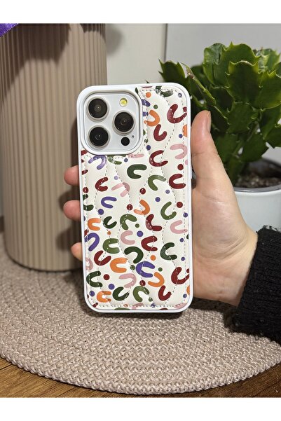 daystar Cartoon pattern premium inflatable quilted phone case compatible with...